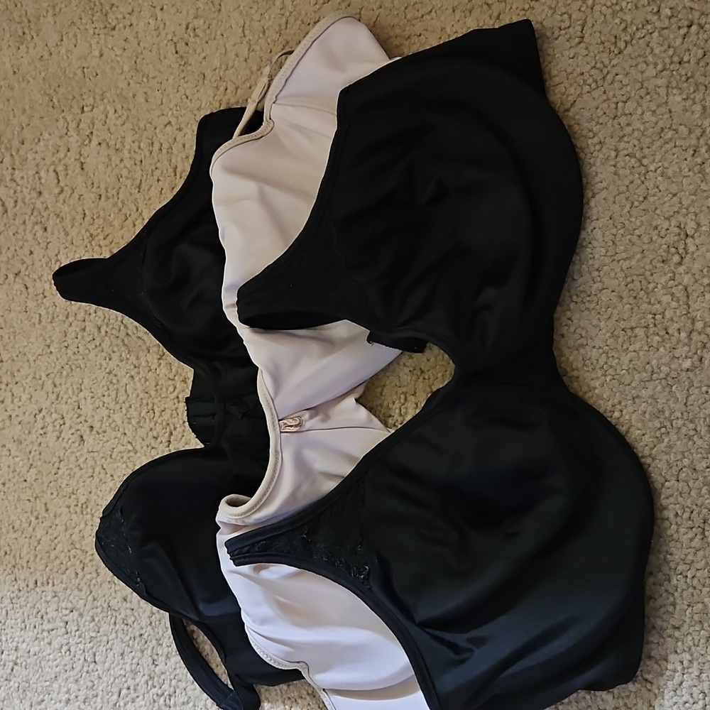 Bali 8 Assorted Lace & Solid Bras 36C Bundle - Picture 10 of 14